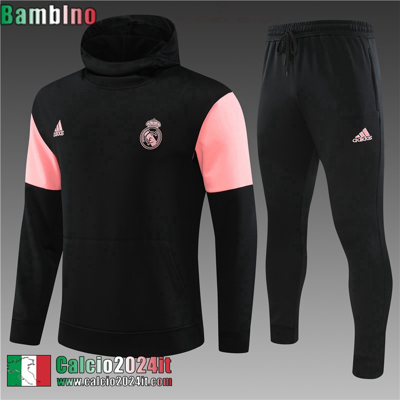 Real Madrid Felpa Sportswear nero Bambini 2023 2024 TK594