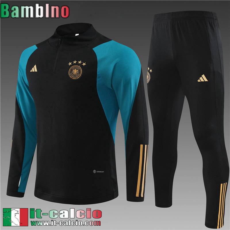 Germania Tute Calcio nero Bambini 2023 2024 TK617