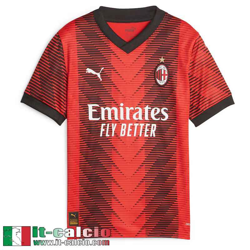 AC Milan Maglia Calcio Prima Uomo 2023 2024