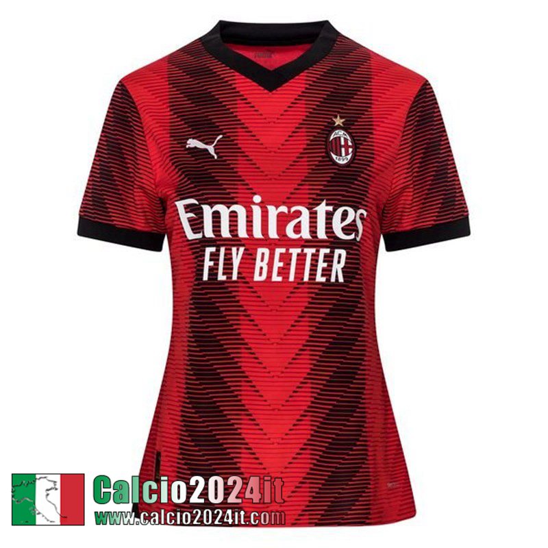 AC Milan Maglia Calcio Prima Donna 2023 2024