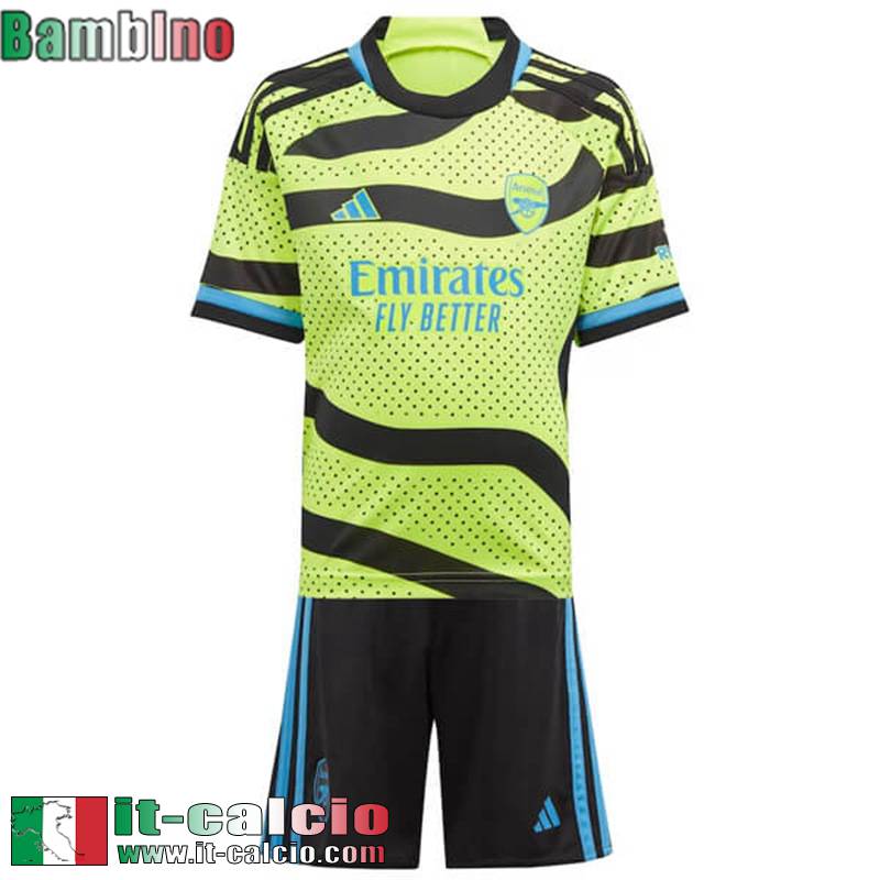 Arsenal Maglia Calcio Seconda Bambini 2023 2024