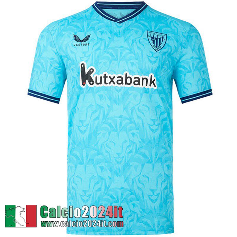 Athletic Bilbao Maglia Calcio Seconda Uomo 2023 2024