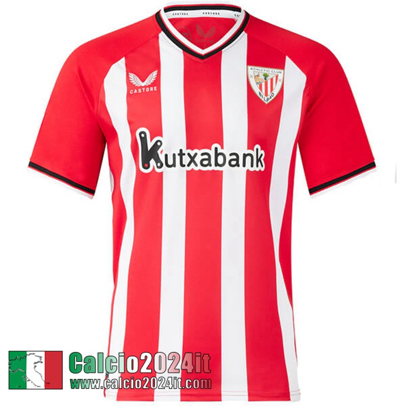 Athletic Bilbao Maglia Calcio Prima Uomo 2023 2024
