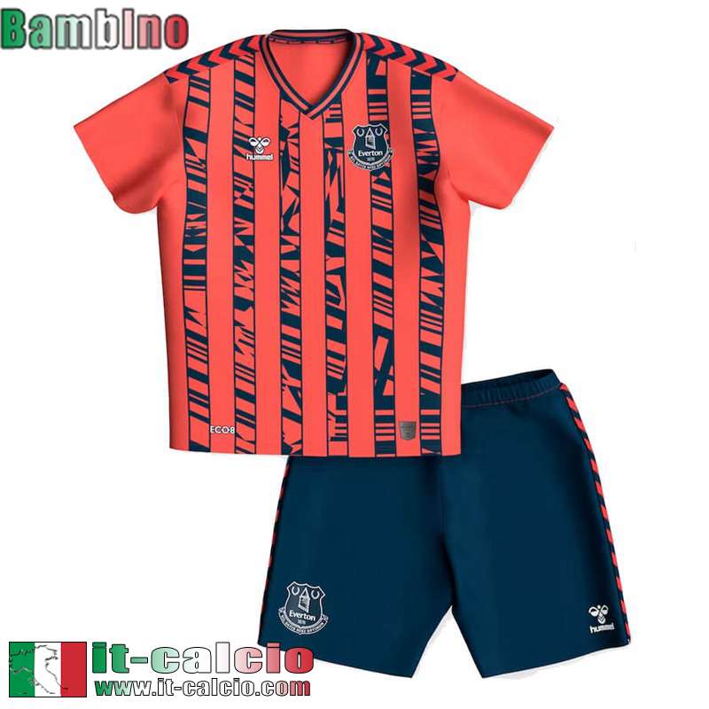 Everton Maglia Calcio Seconda Bambini 2023 2024