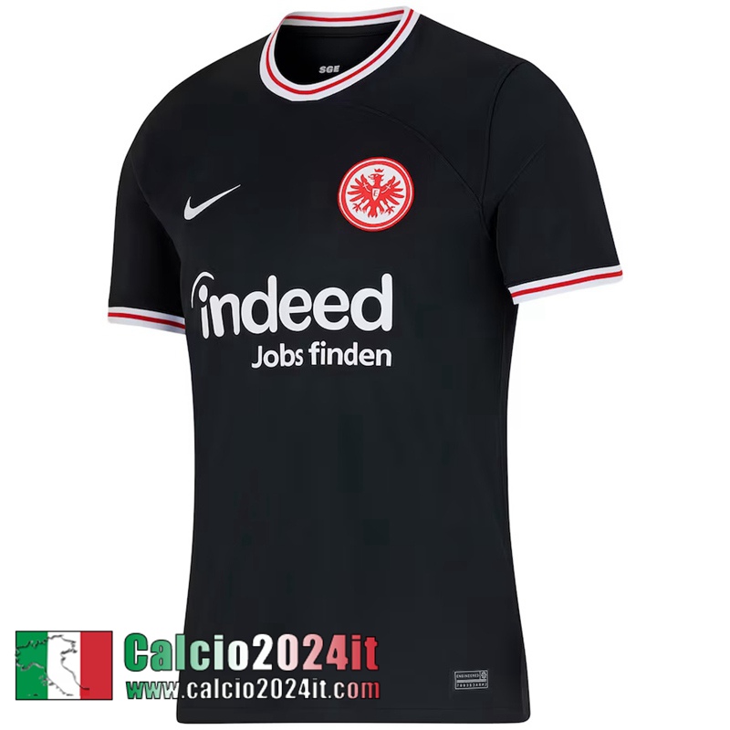 Eintracht Frankfurt Maglia Calcio Seconda Uomo 2023 2024