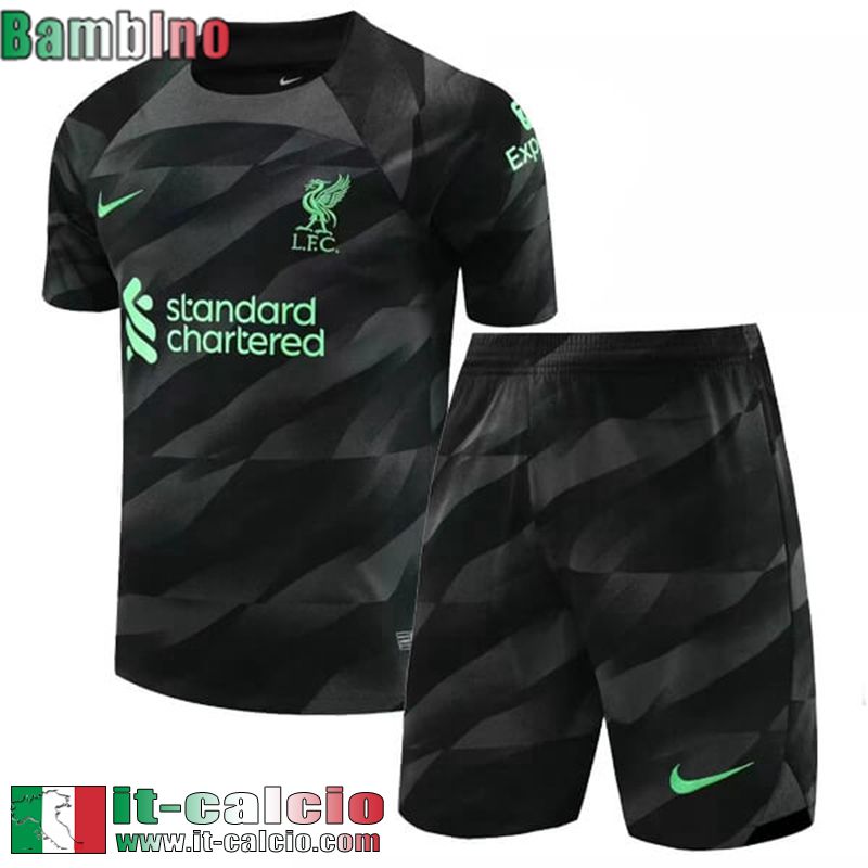 Liverpool Maglia Calcio portiere Bambini 2023 2024 TBB132