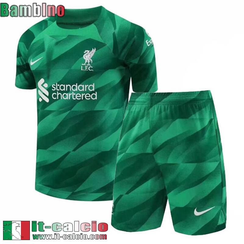 Liverpool Maglia Calcio portiere Bambini 2023 2024 TBB133