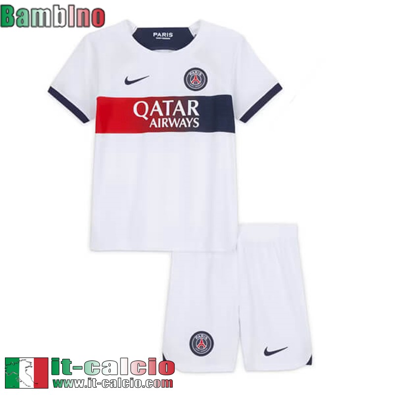 PSG Maglia Calcio Seconda Bambini 2023 2024