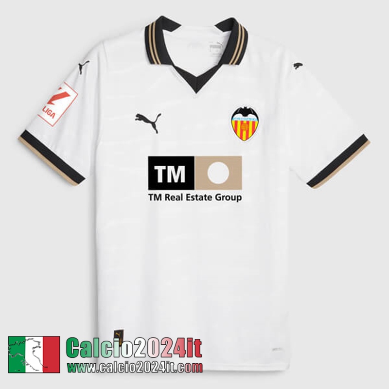 Valencia Maglia Calcio Prima Uomo 2023 2024