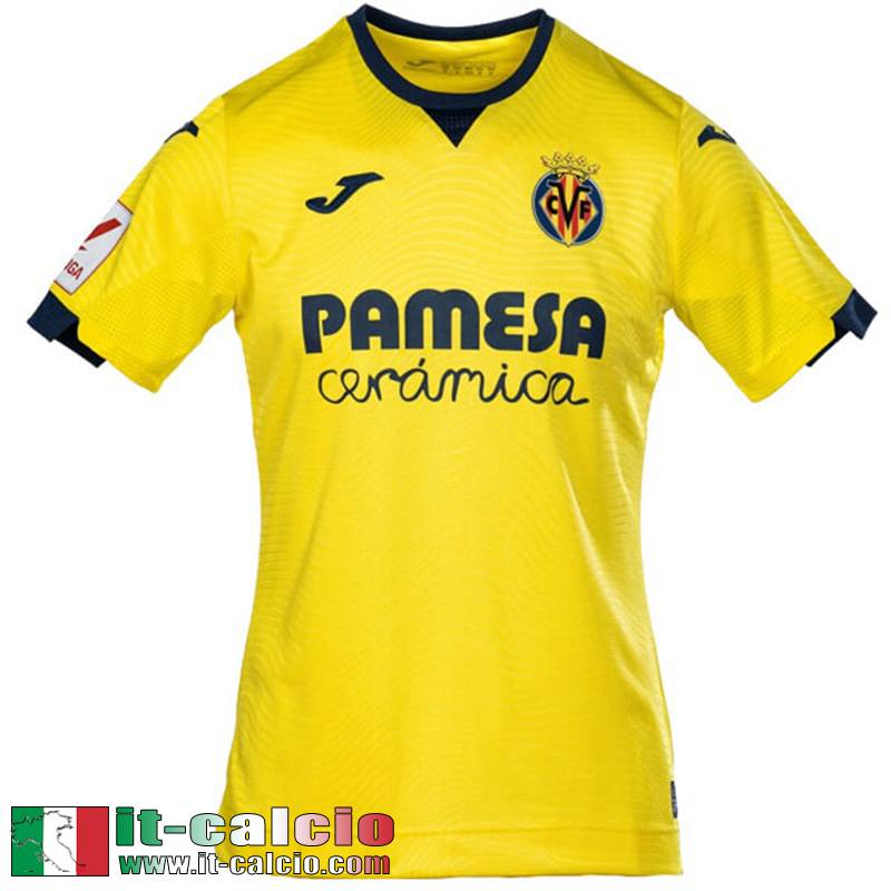 Villarreal Maglia Calcio Prima Uomo 2023 2024