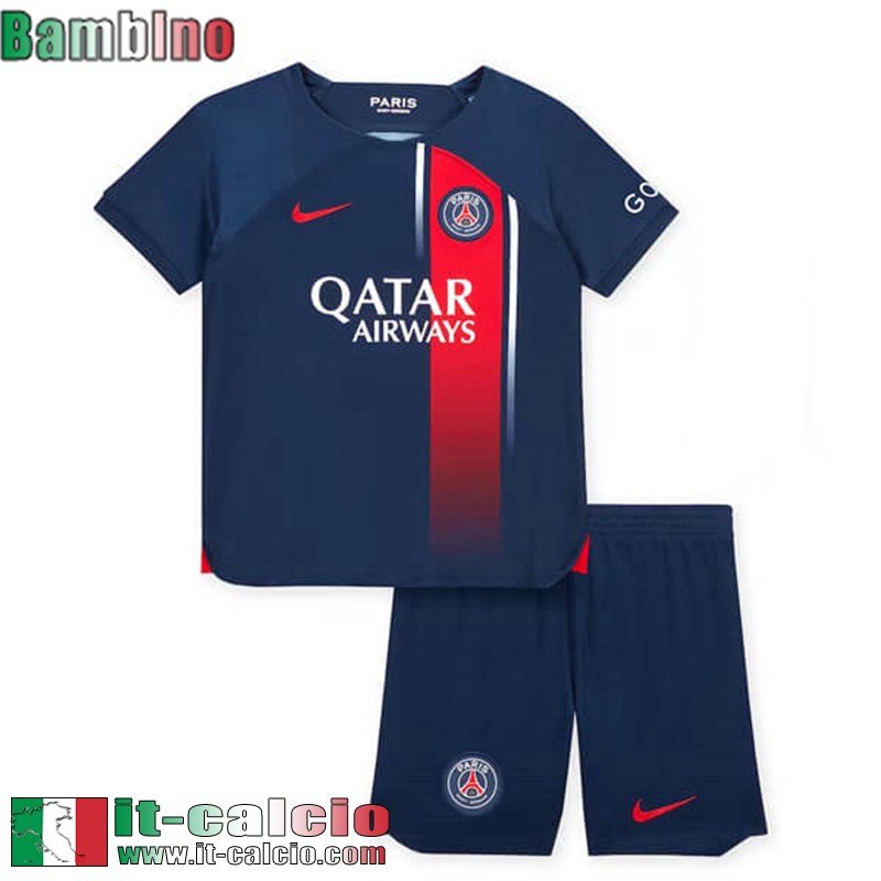 PSG Maglia Calcio Prima Bambini 2023 2024