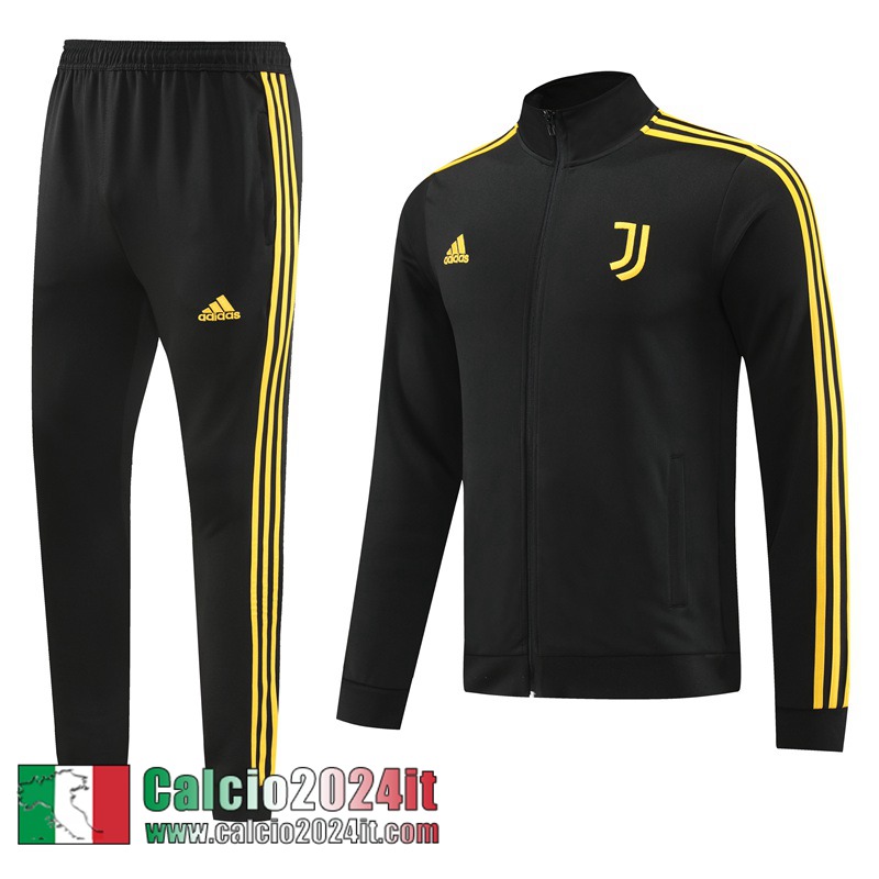 Juventus Full-Zip Giacca nero Uomo 2023 2024 JK734