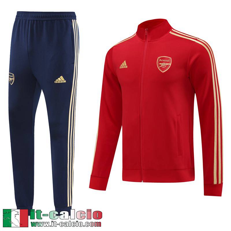 Arsenal Full-Zip Giacca rosso Uomo 2023 2024 JK738