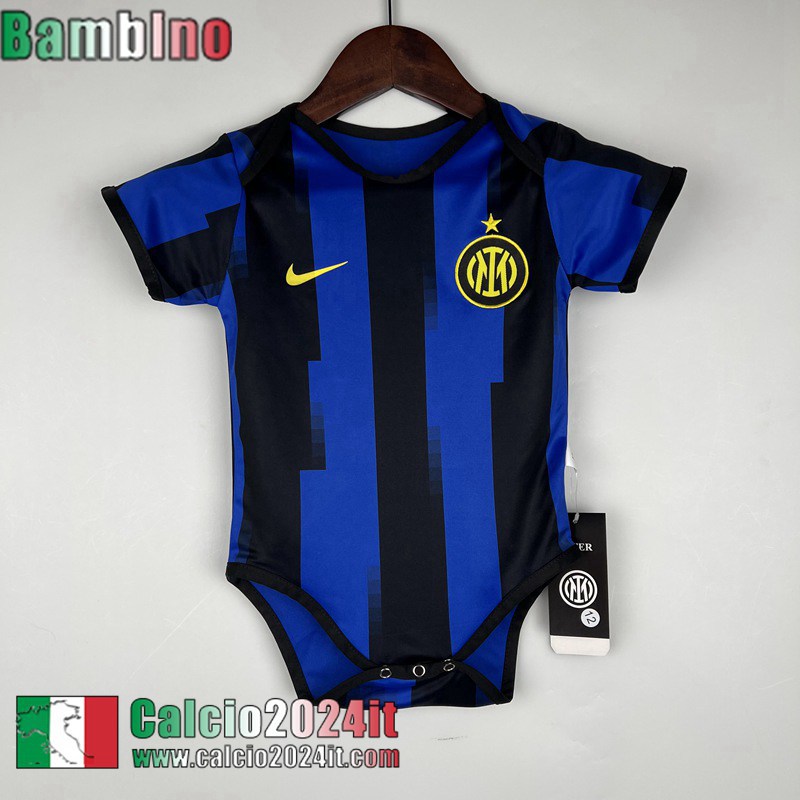 Inter Milan Maglia Calcio Prima Baby 2023 2024 MK32