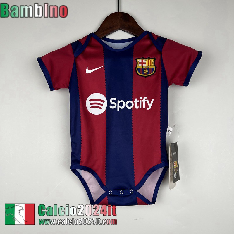 Barcellona Maglia Calcio Prima Baby 2023 2024 MK33