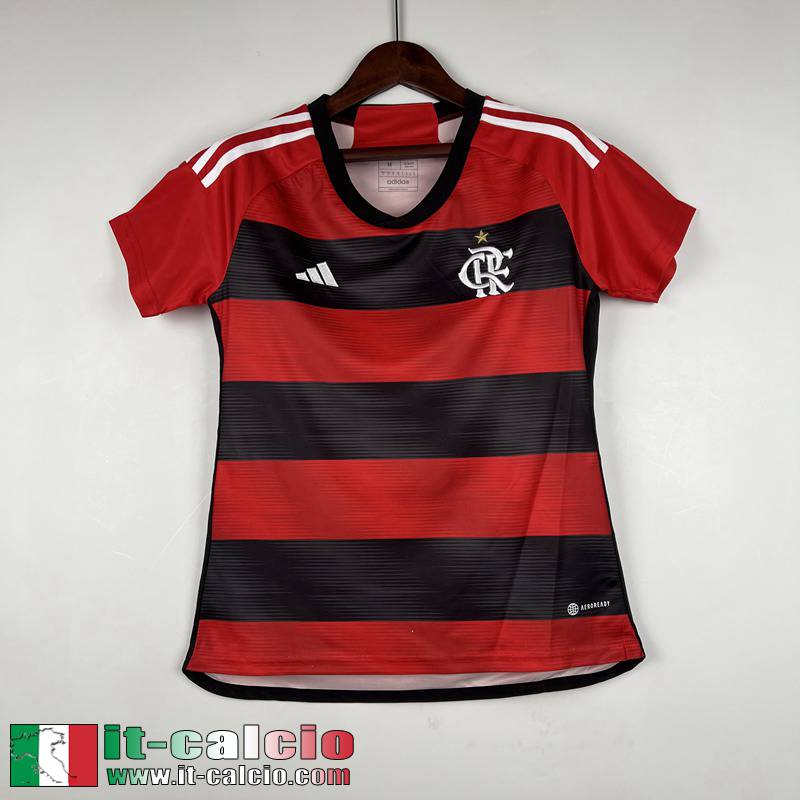 Flamengo Maglia Calcio Prima Donna 2023 2024 MW09