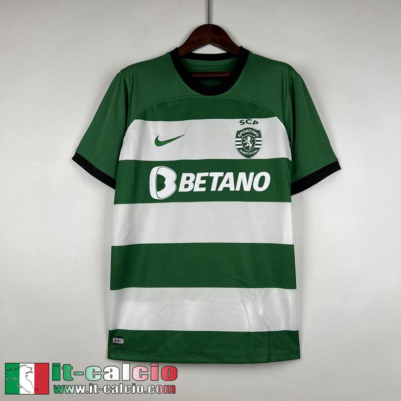 Sporting Lisbon Maglia Calcio Prima Uomo 2023 2024