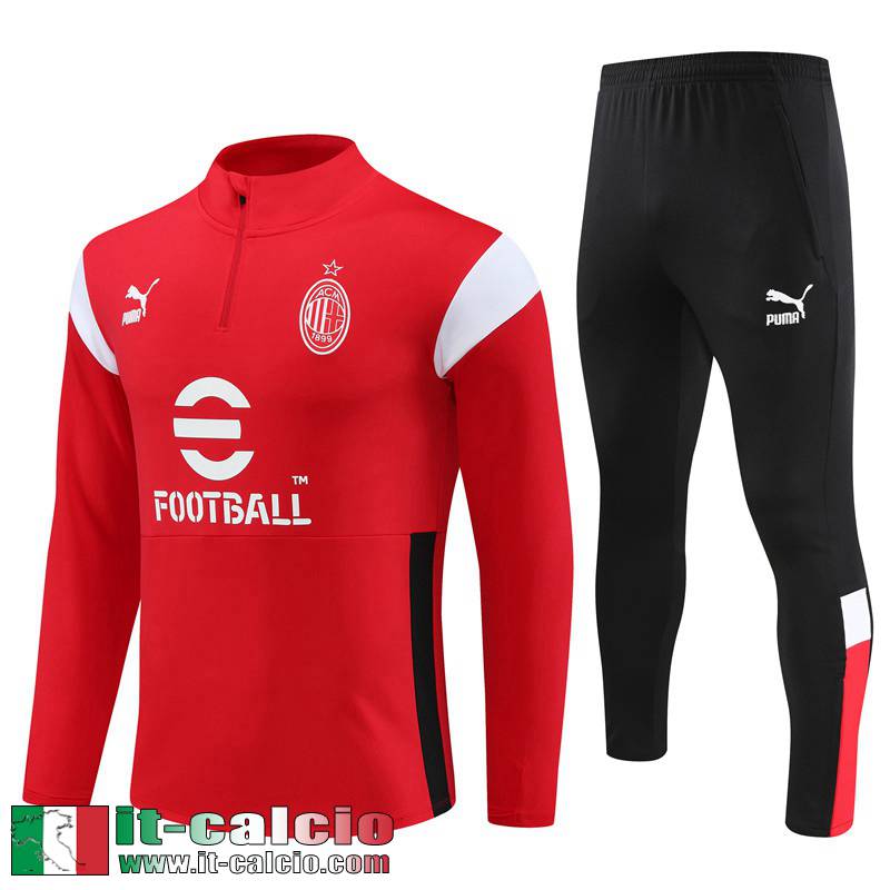 AC Milan Tute Calcio rosso Uomo 2023 2024 TG845