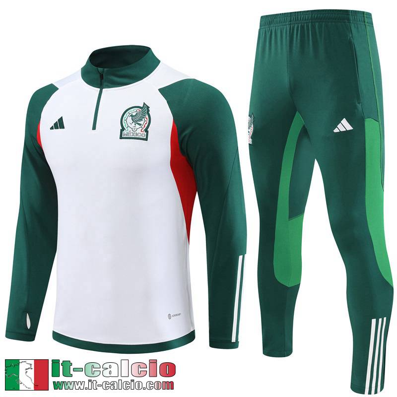 Messico Tute Calcio Bianco Uomo 2023 2024 TG822