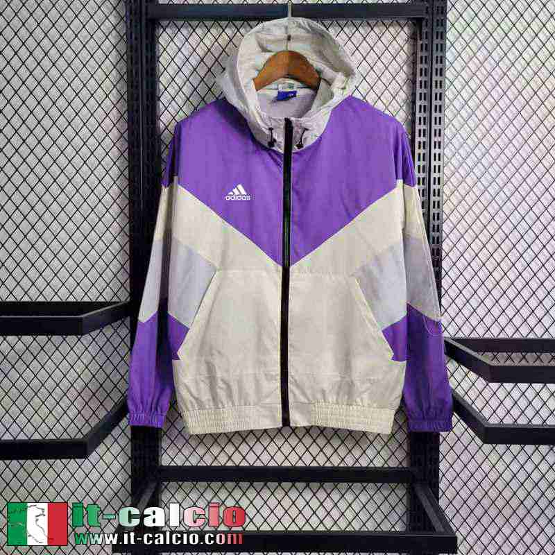 Sport Giacca a vento bianco viola Uomo 2023 2024 WK519