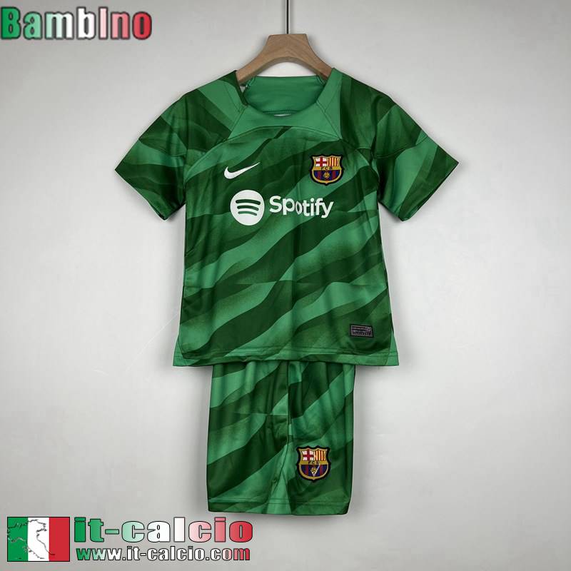 Barcellona Maglia Calcio Portiere Bambini 2023 2024 MK21