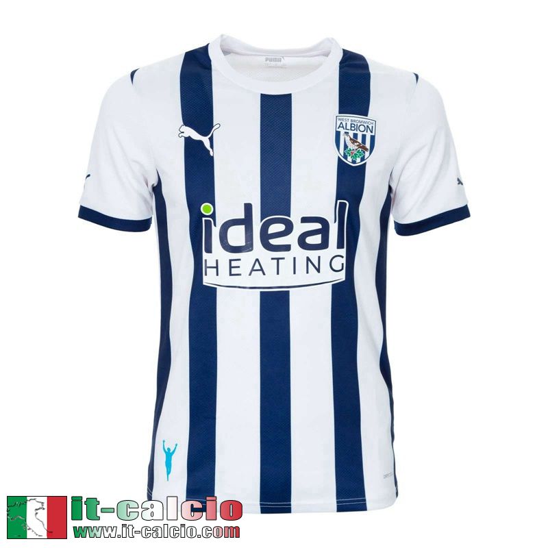 West Bromwich Albion Maglia Calcio Prima Uomo 2023 2024