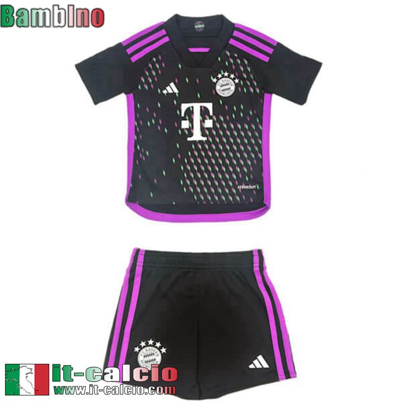 Bayern Monaco Maglia Calcio Seconda Bambini 2023 2024