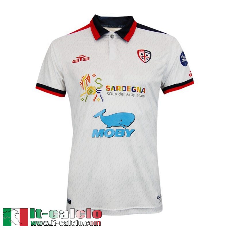 Cagliari Calcio Maglia Calcio Seconda Uomo 2023 2024