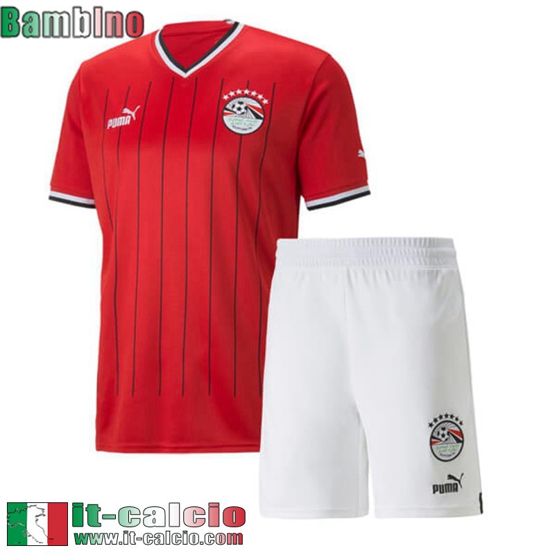 Egitto Maglia Calcio Prima Bambini 2022