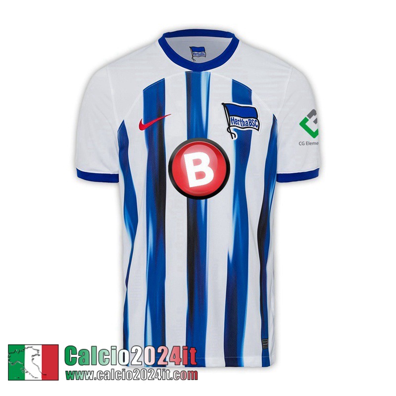 Hertha BSC Maglia Calcio Prima Uomo 2023 2024