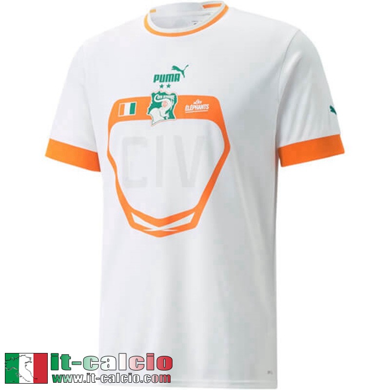 Ivory Coast Maglia Calcio Seconda Uomo 2022