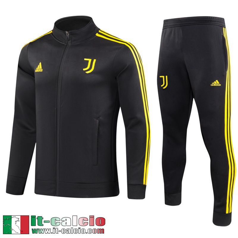 Juventus Full-Zip Giacca nero Uomo 2023 2024 JK813