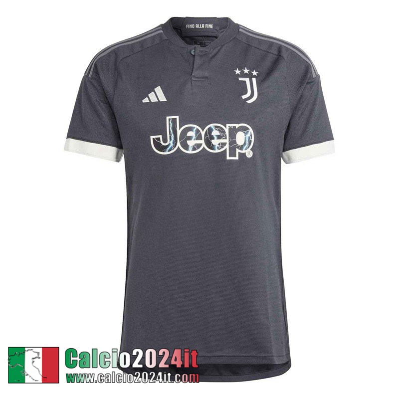 Juventus FC Maglia Calcio Terza Uomo 2023 2024 TB16