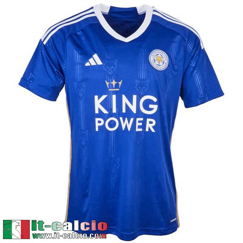 Leicester City Maglia Calcio Prima Uomo 2023 2024