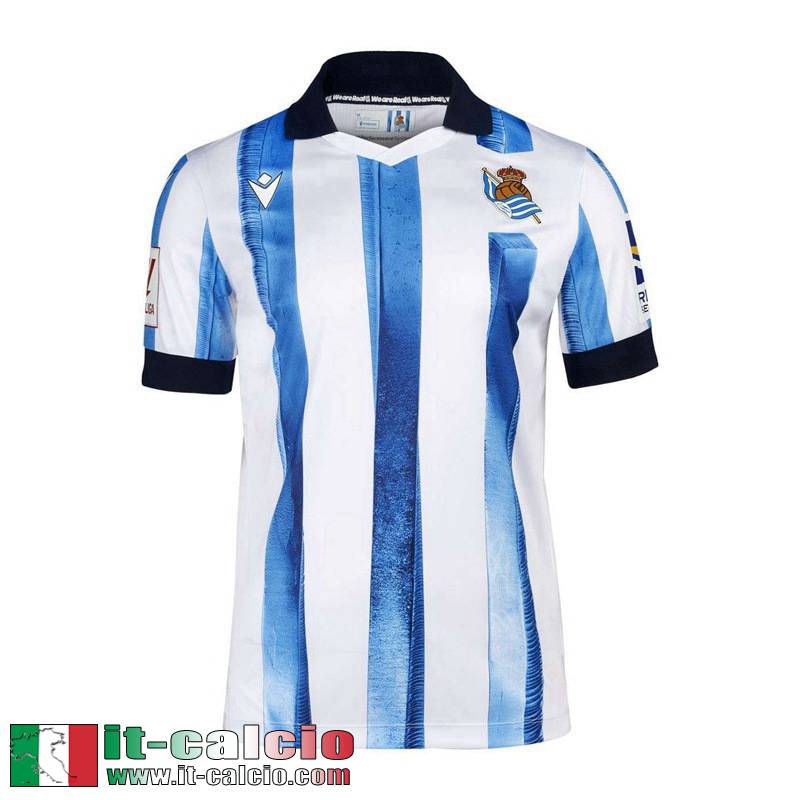 Real Sociedad Maglia Calcio Prima Uomo 2023 2024