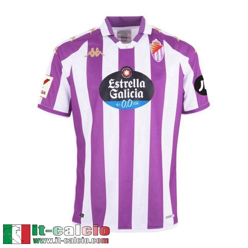 Real Valladolid Maglia Calcio Prima Uomo 2023 2024