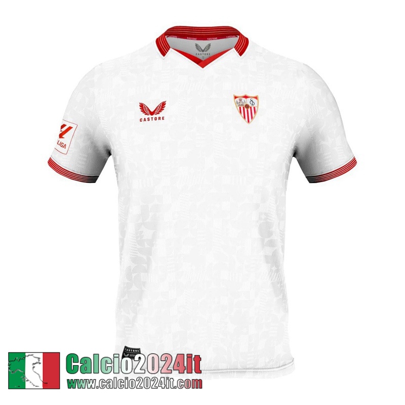 Sevilla Maglia Calcio Prima Uomo 2023 2024