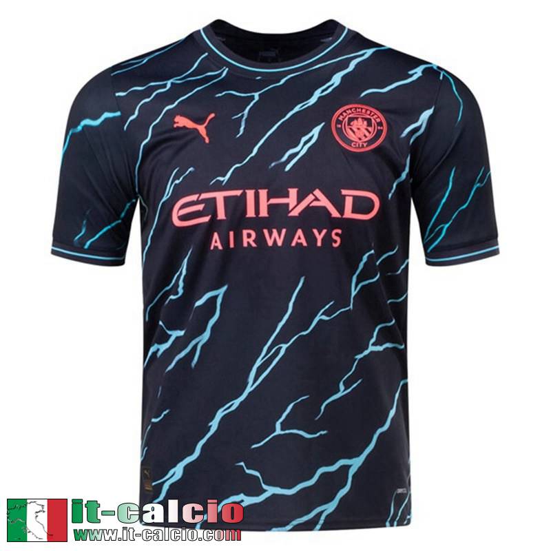 Manchester City Maglia Calcio Terza Uomo 2023 2024