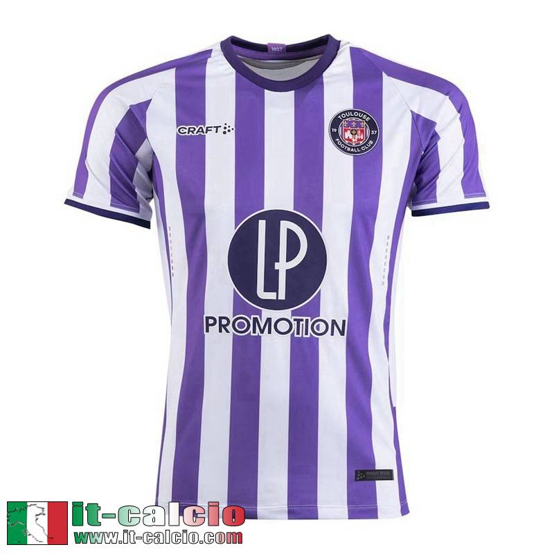 Toulouse Maglia Calcio Prima Uomo 2023 2024