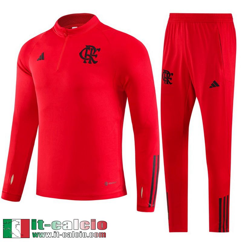 Flamengo Tute Calcio rosso Uomo 2023 2024 TG988