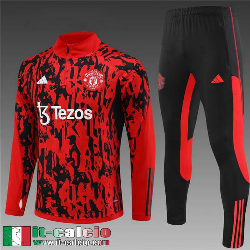 Manchester United Tute Calcio rosso Bambini 2023 2024 TK695