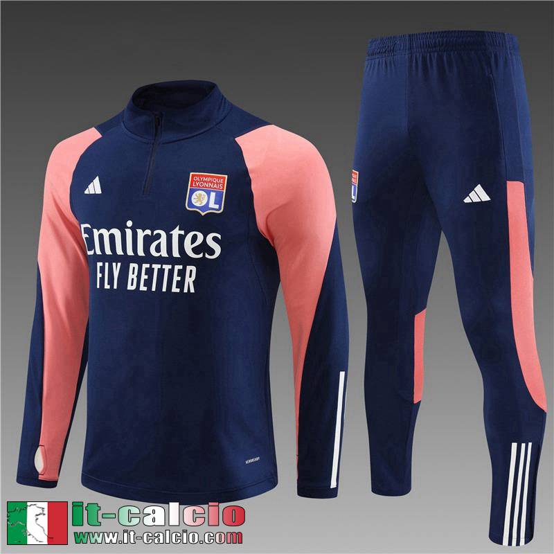 Lione Tute Calcio blu navy Bambini 2023 2024 TK680