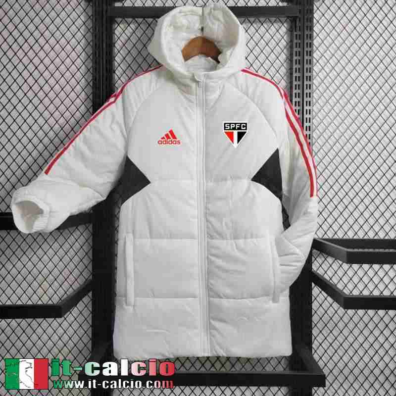 Sao Paulo Piumino Calcio Bianco Uomo 2023 2024 DD139