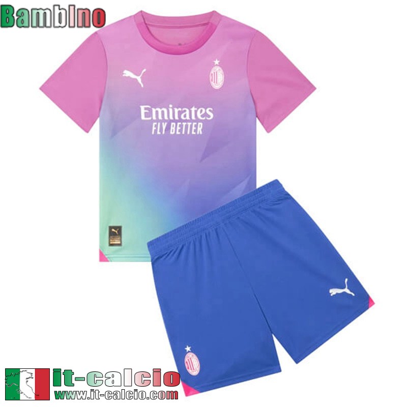 AC milan Maglia Calcio Terza Bambini 23 24