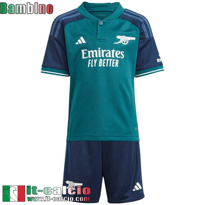 Arsenal Maglia Calcio Terza Bambini 23 24