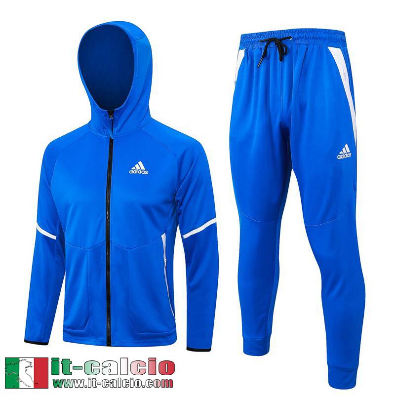 sport Full-Zip Giacca Cappuccio blu Uomo 23 24 B09