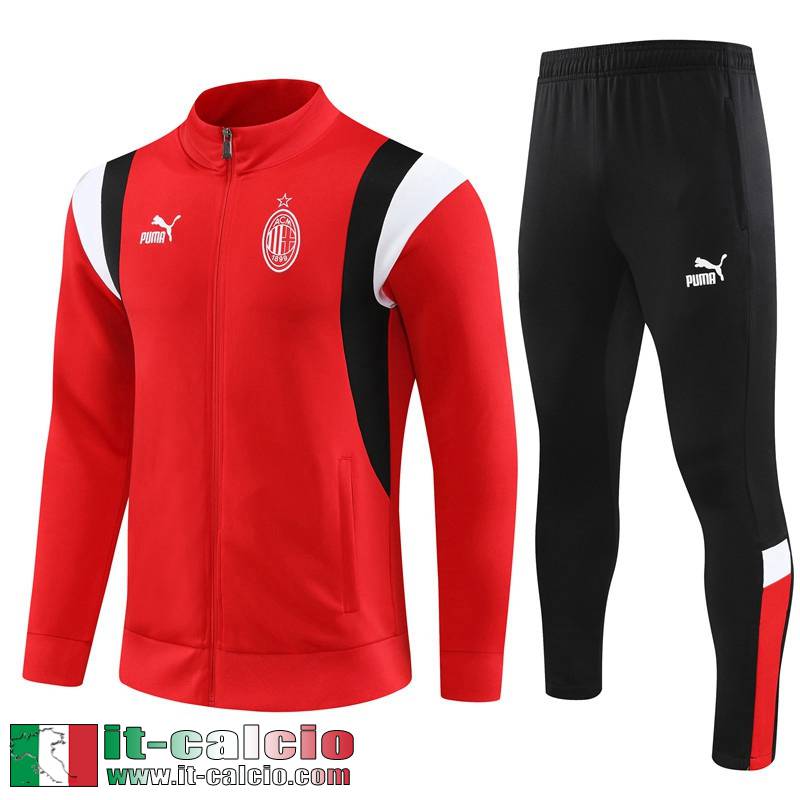 AC Milan Full-Zip rosso Uomo 23 24 B24