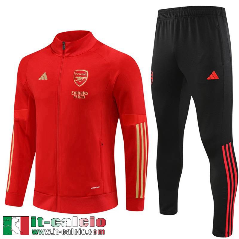 Arsenal Full-Zip rosso Uomo 23 24 B36