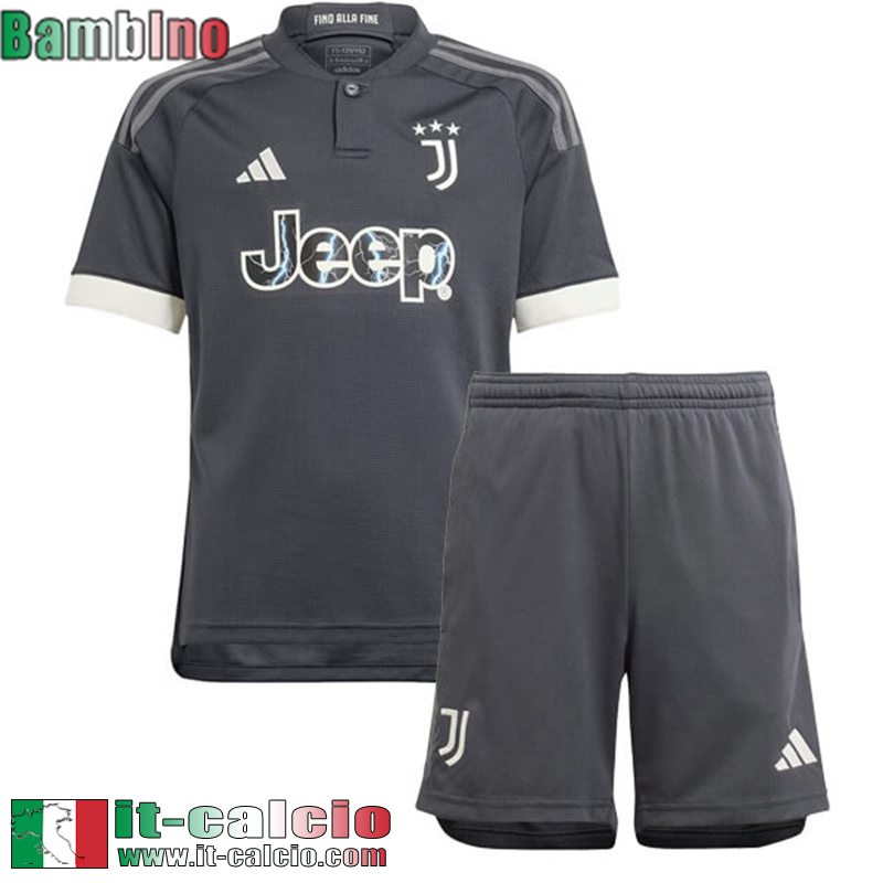 Juventus Maglia Calcio Terza Bambini 23 24