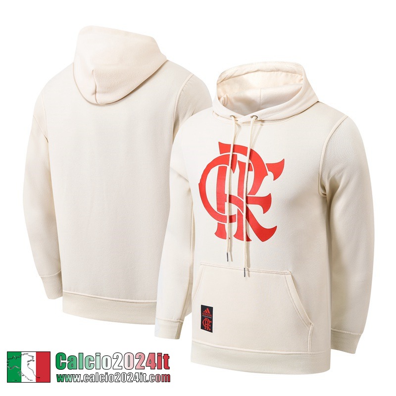 Flamengo Felpa Sportswear Bianco Uomo 23 24 F01